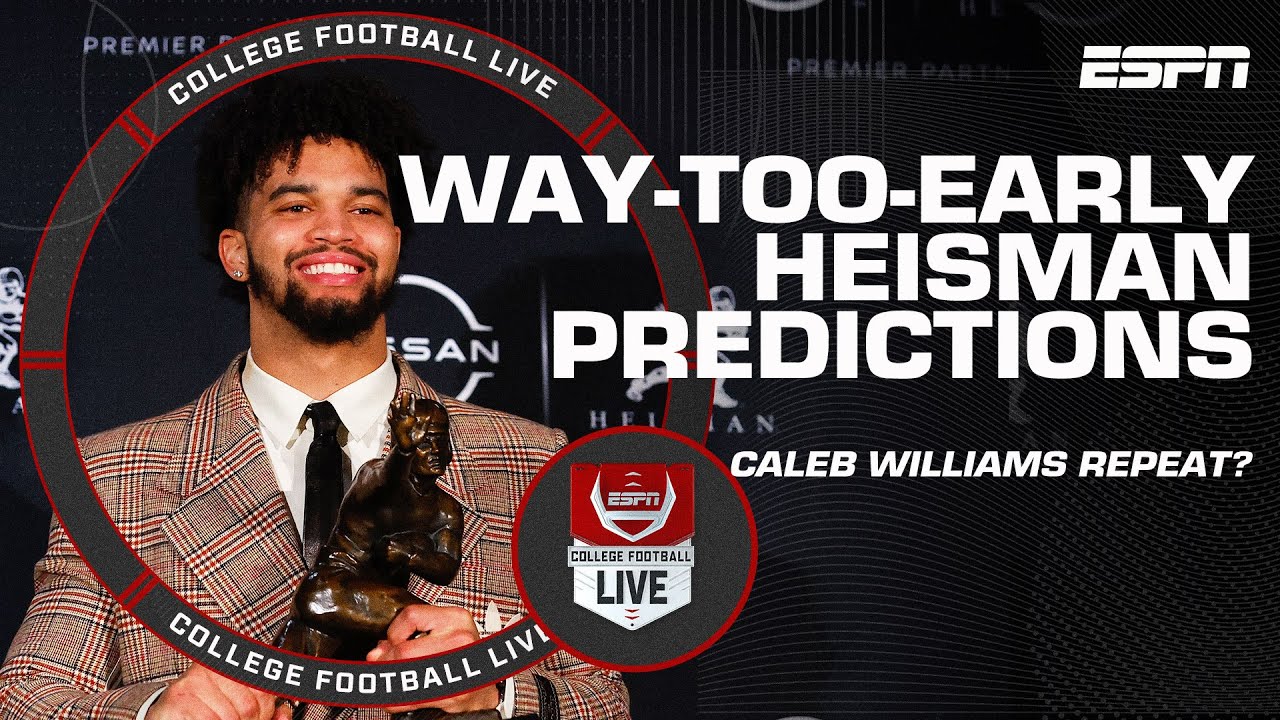 Caleb williams? Michael penix jr.? Way-too-early 2023 heisman predictions | college football live 4