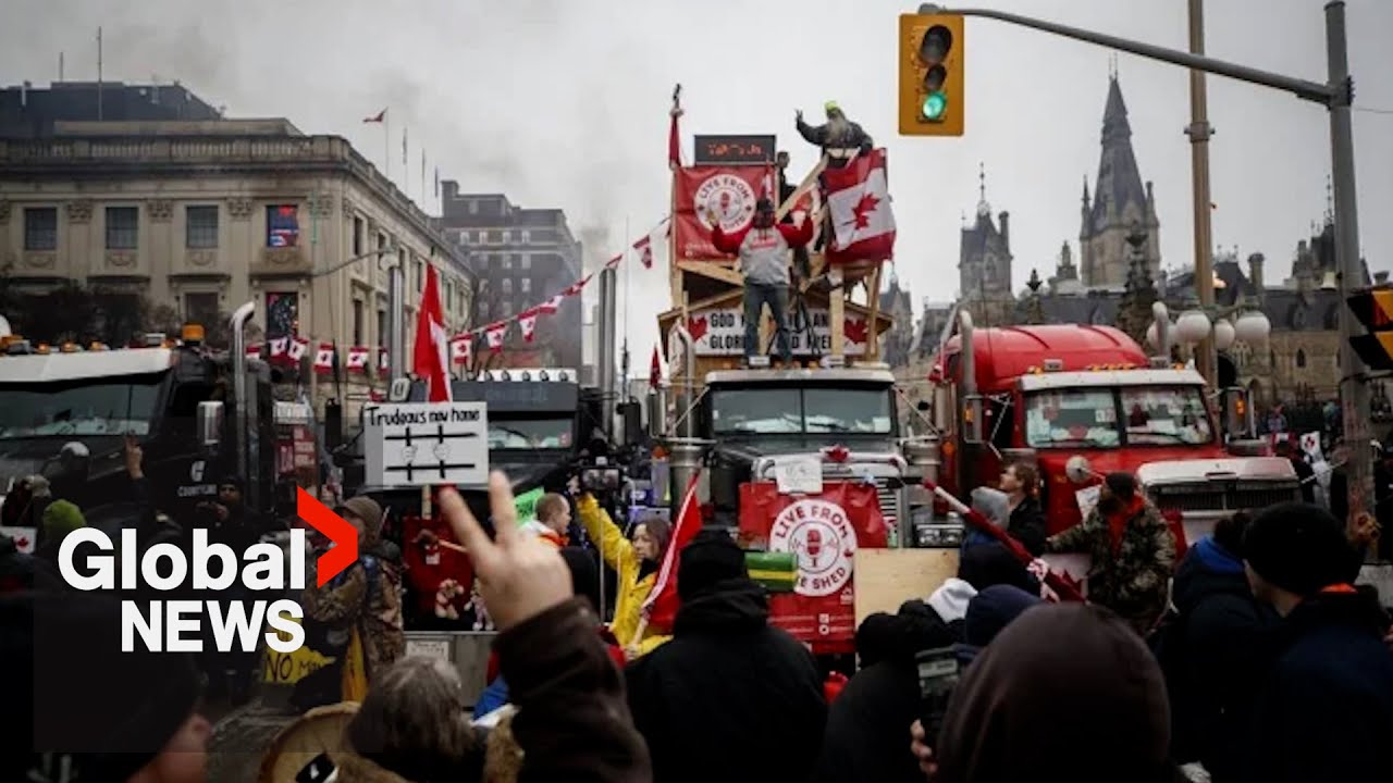 Freedom convoy: 1 year anniversary expected to draw hundreds to parliament hill 6