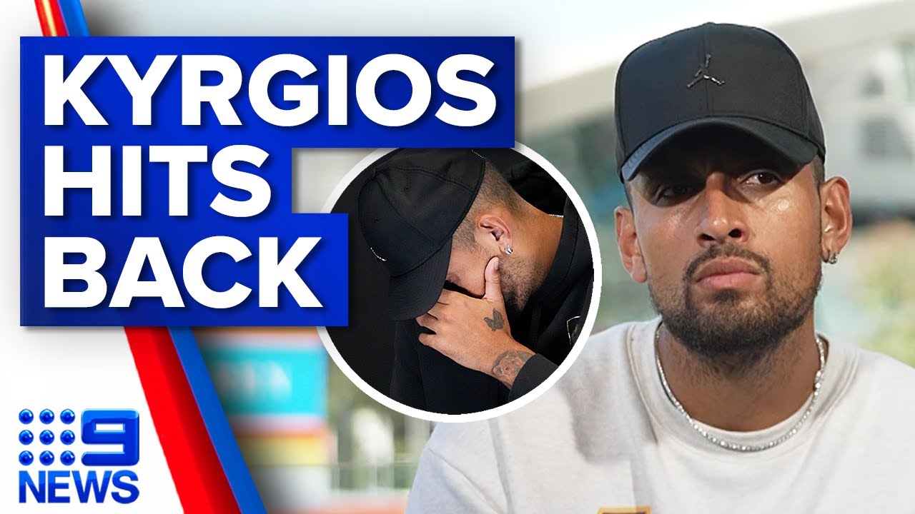 Kyrgios hits back at criticism over australian open withdrawal | 9 news australia 10