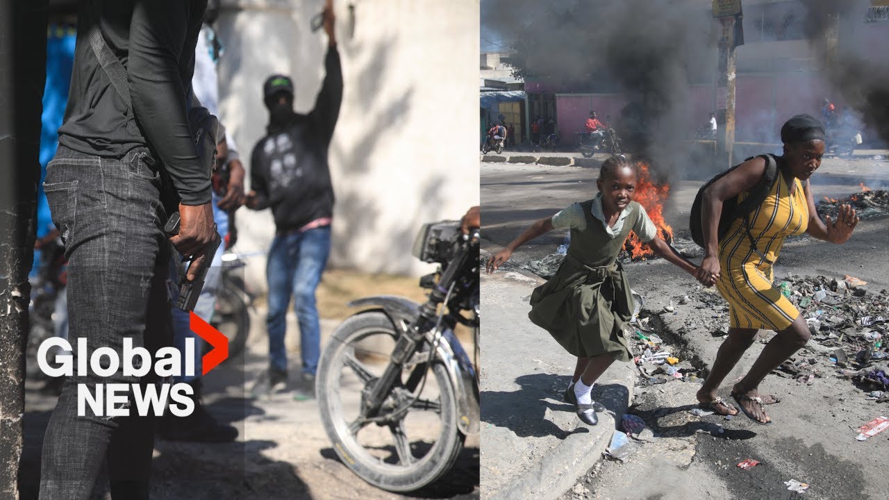 Haiti police officers block roads, break into main airport to protest officer killings 4