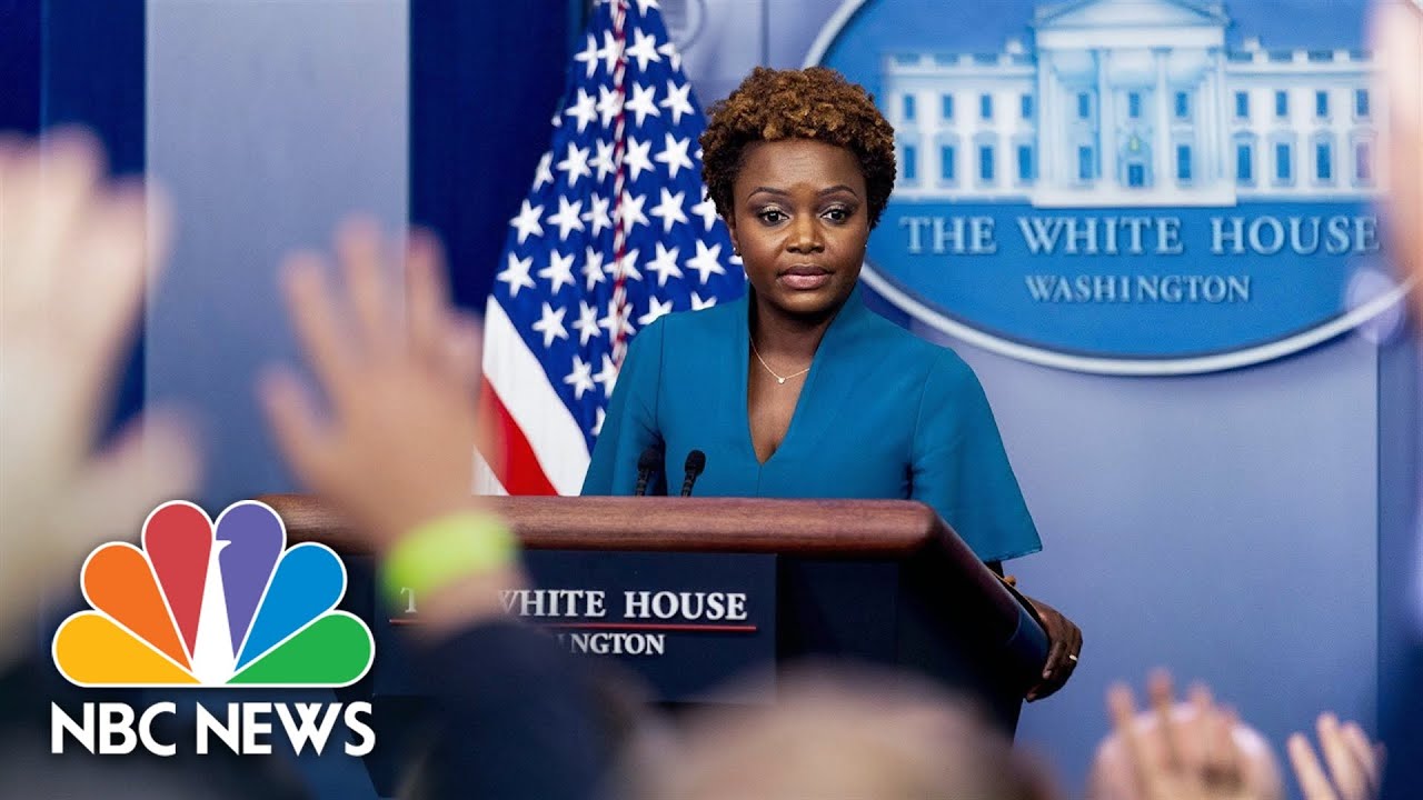 Live: white house holds press briefing | nbc news 5
