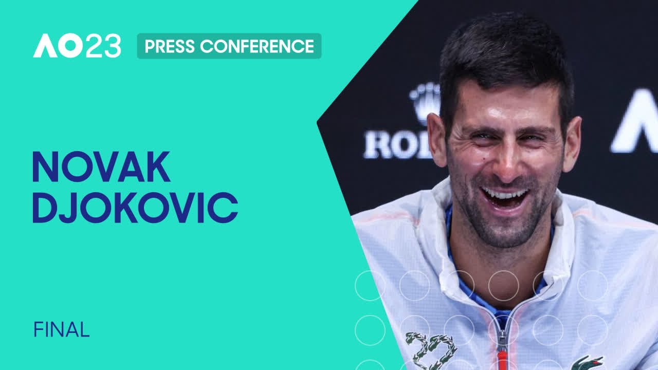 Novak djokovic press conference | australian open 2023 final 17