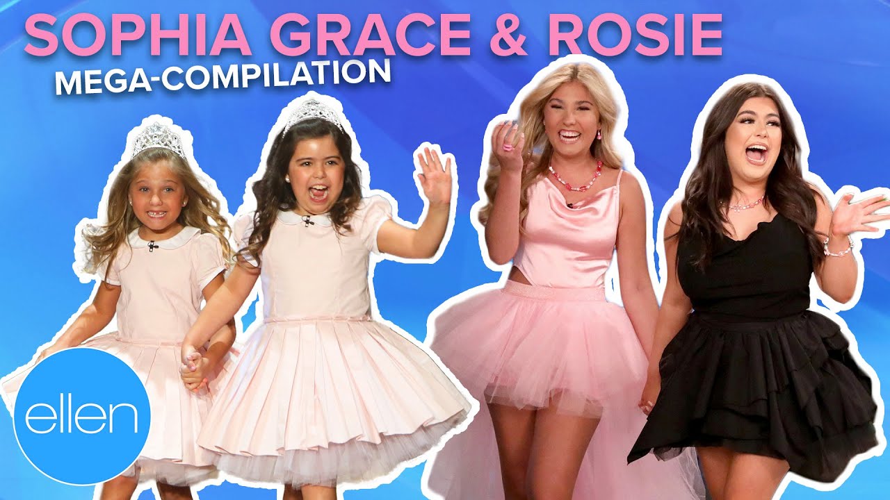 Every time sophia grace & rosie appeared on the ellen show in order (part 3) (mega-compilation) 3