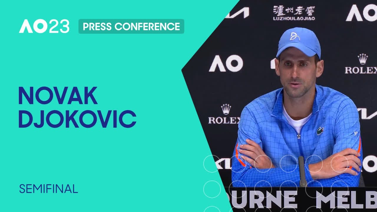 Novak djokovic press conference | australian open 2023 semifinal 20
