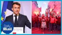 Macron pension reform: violent protests erupt in france 7