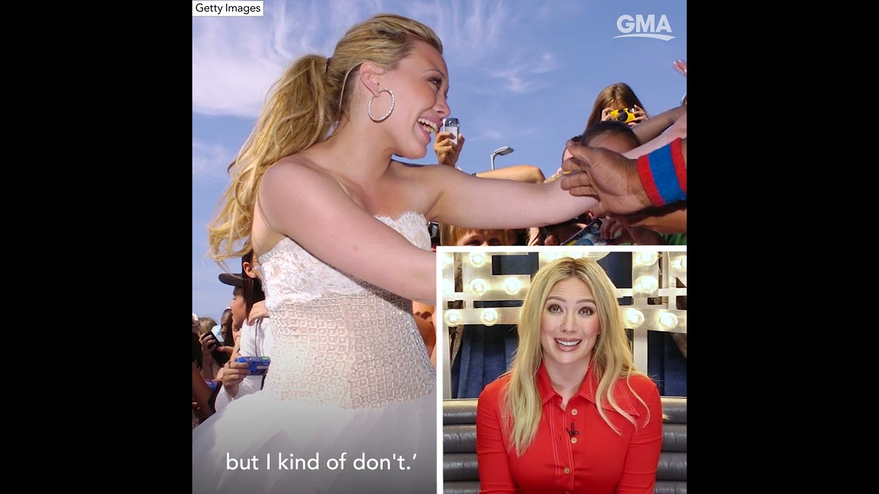 'hey now': hilary duff reacts to some of her most iconic on screen moments 25