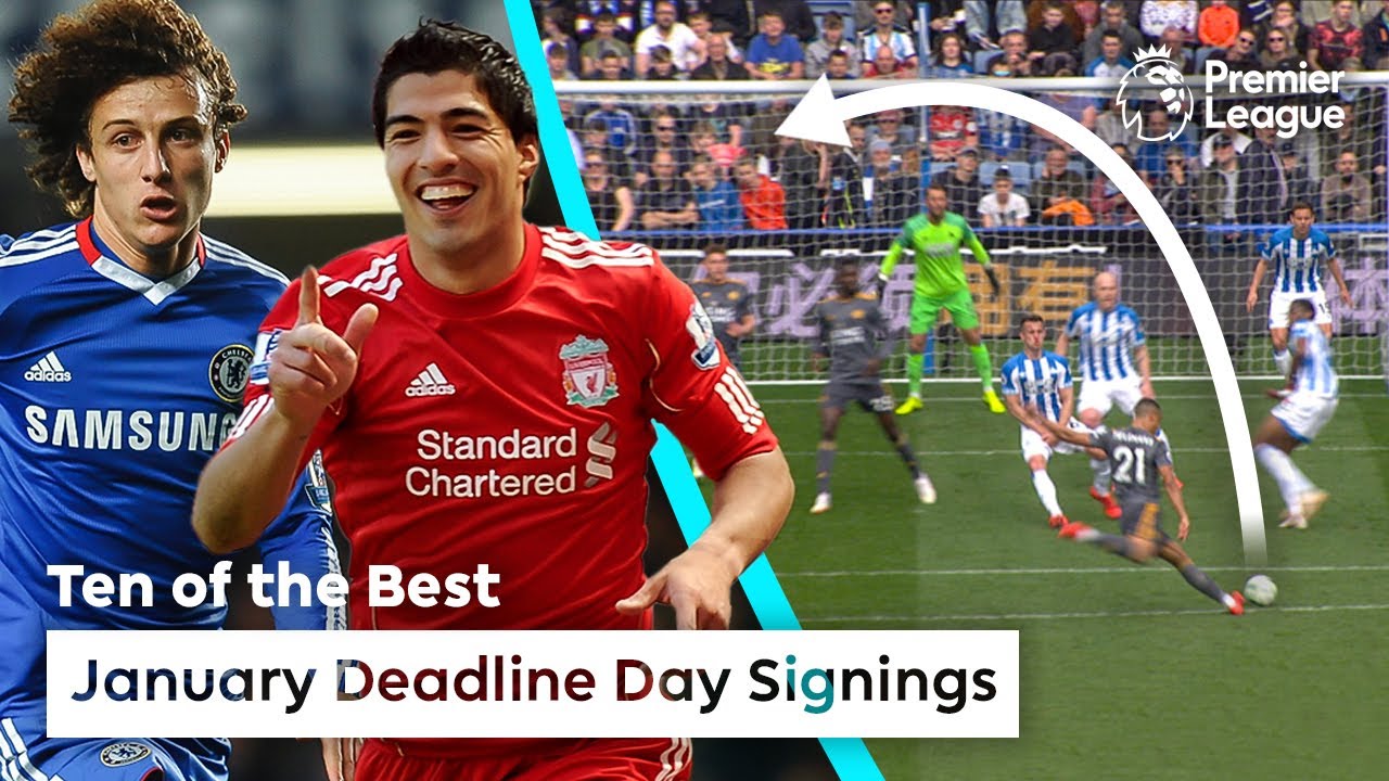10 best january deadline day signings! | premier league | luiz, suarez, tielemans & more! 13