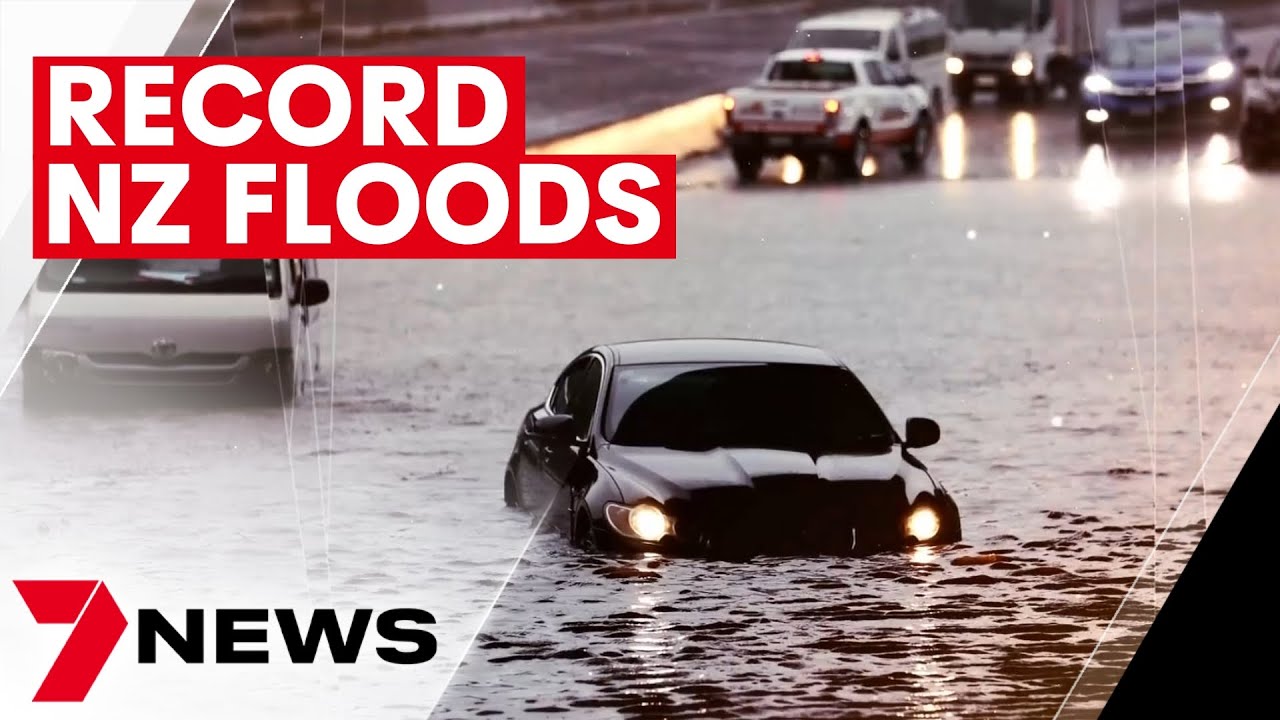 Record floods in new zealand claim at least four lives | 7news 5
