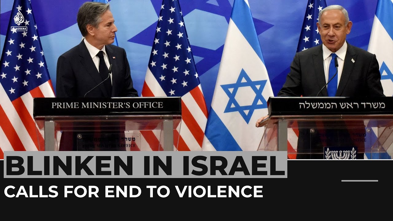 Blinken urges calm, reaffirms ‘ironclad’ us support for israel 13