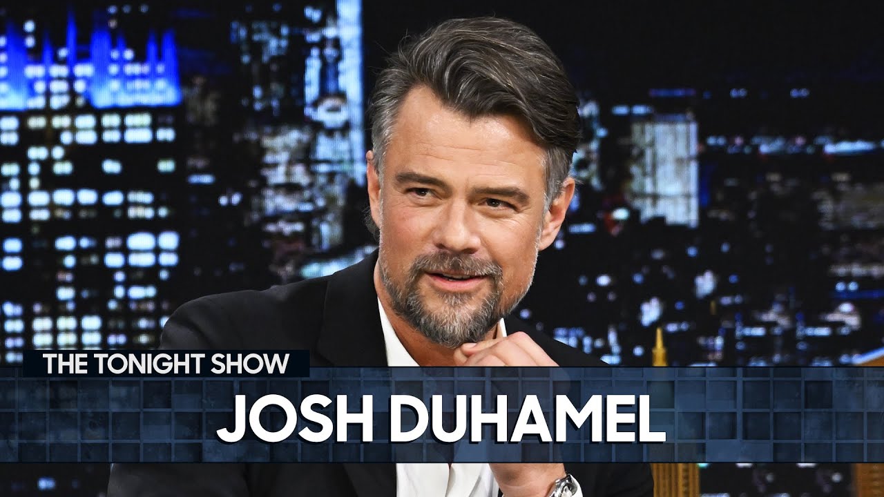 Josh duhamel landed in the hospital hours before his wedding (extended) | the tonight show 4