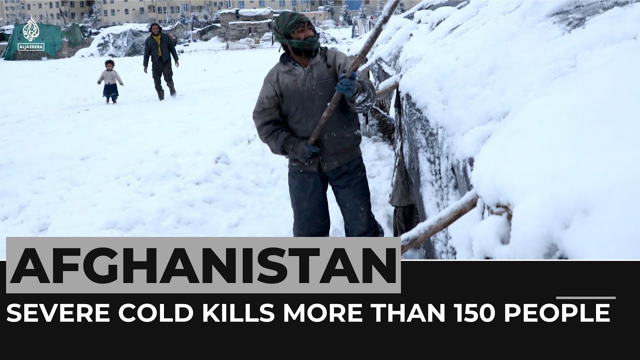 Afghanistan bitter winter: severe cold kills more than 150 people 6