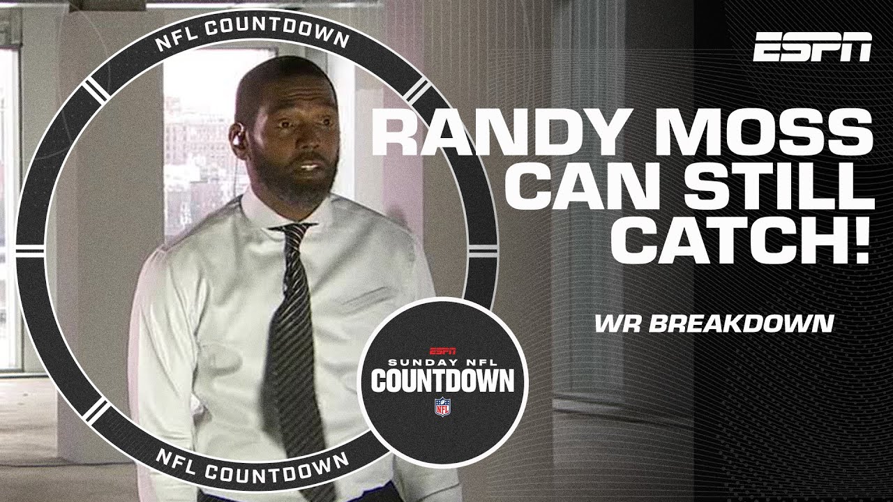 Randy moss and larry fitzgerald still catch everything! | nfl countdown 2