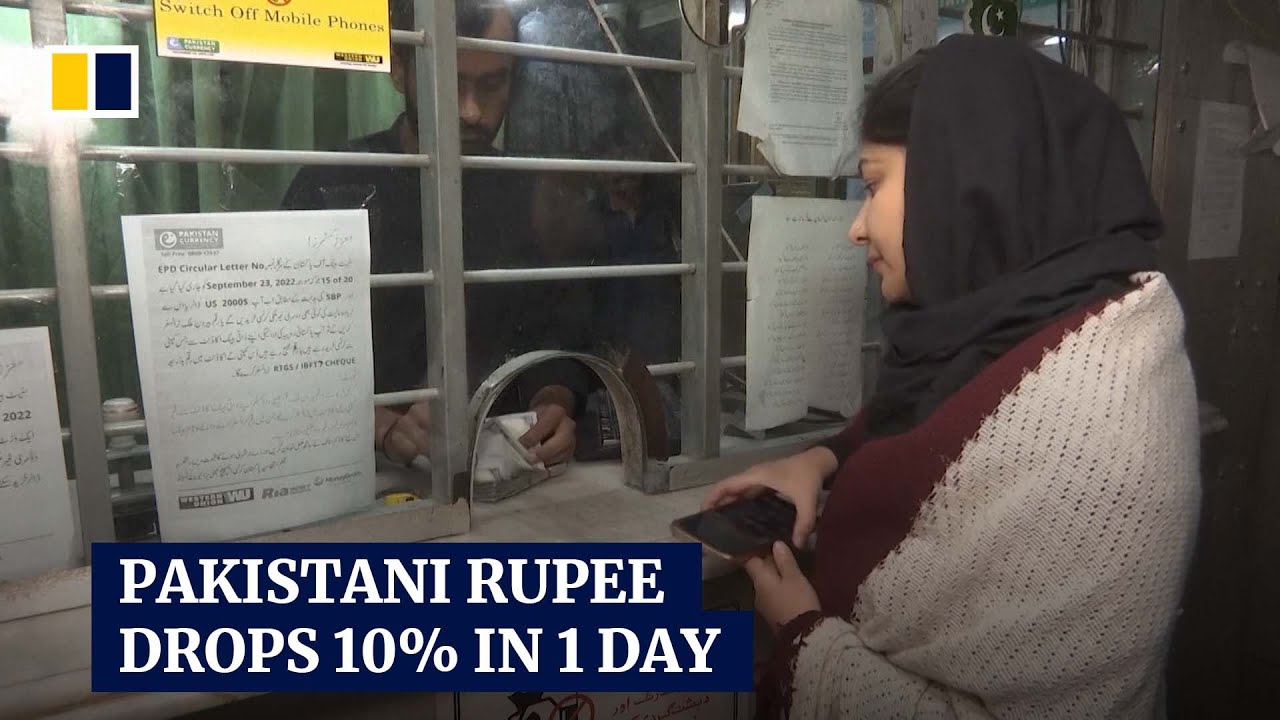 Pakistan rupee plunge after government lifts exchange rate cap to comply with imf terms 9