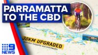 91km path from parramatta to sydney cbd in pipeline | 9 news australia 3