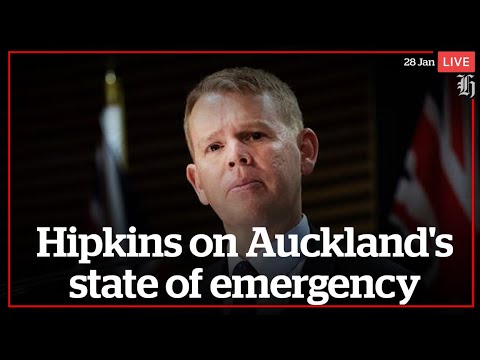 Chris hipkins on auckland's state of emergency | nzherald. Co. Nz 8