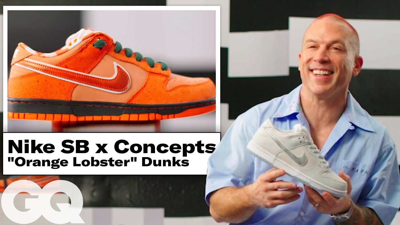 Deon point breaks down his top 5 sneakers & concepts x nike sb 'lobsters' | my life in sneakers | gq 3