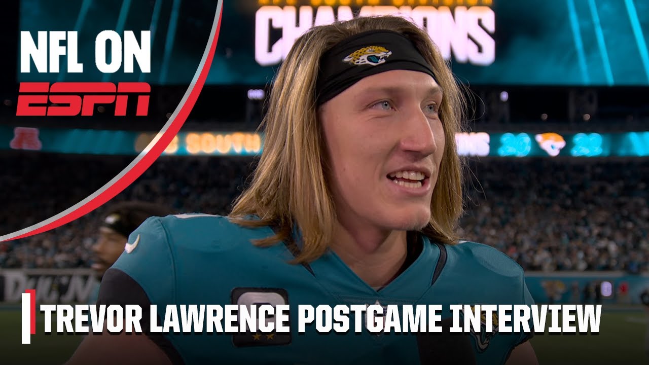 Trevor lawrence praises jags’ defense for winning game to clinch playoff spot | nfl on espn 19