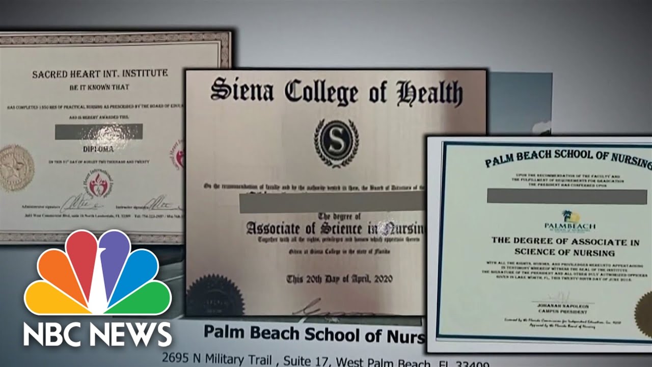 Officials make arrests in fake nursing school diploma scheme  8