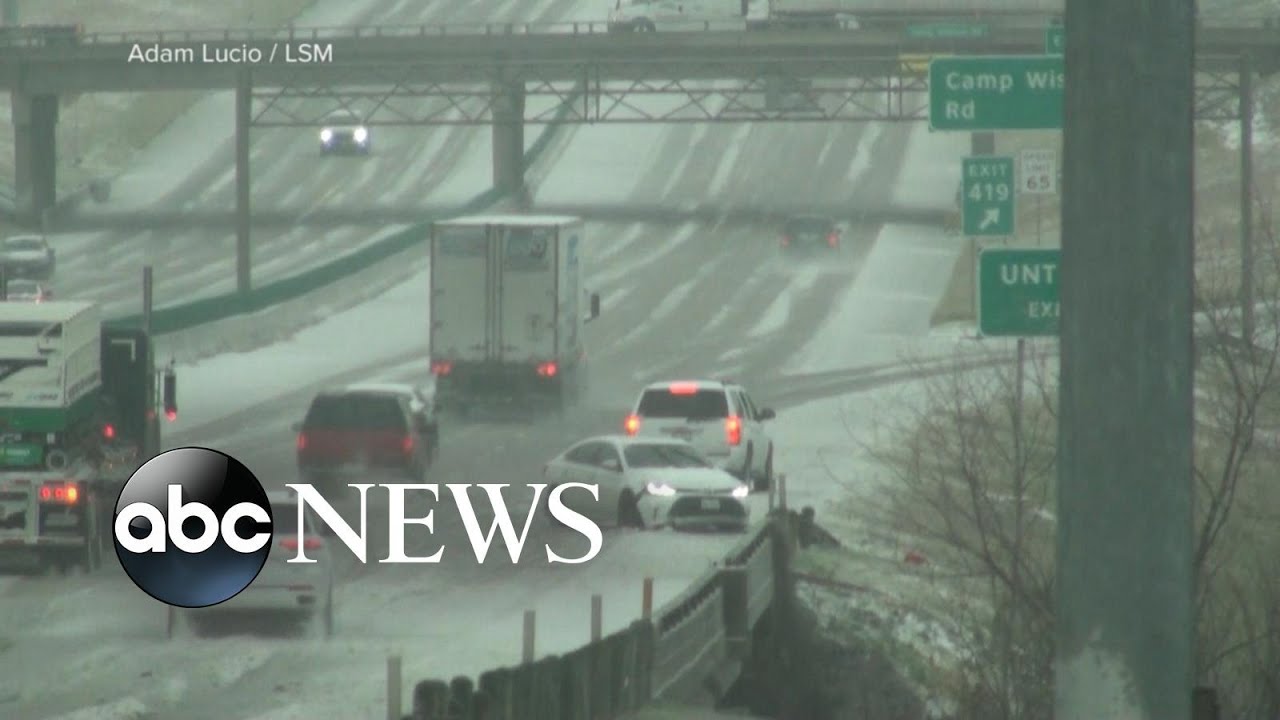 Ice storm causes dangerous road conditions in south 3
