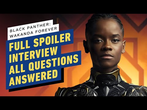 Black panther: wakanda forever cast answers all spoiler questions 3